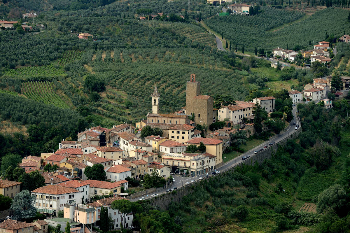 foto panorama Vinci