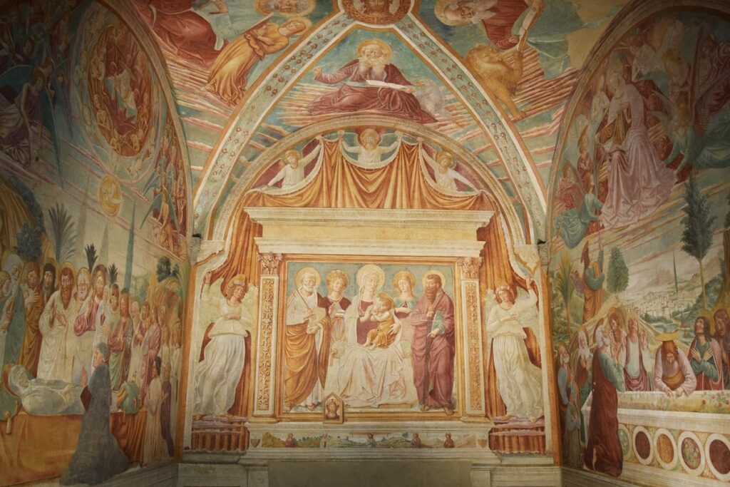 Tabernacolo della Madonna della Tosse, 1484, Museo Benozzo Gozzoli, Castelfiorentino (FI)