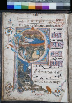 Antifonario
Jacopo di Casentino e Maestro delle Effigi Domenicane
prima metà del XIV secolo
Museo di Santa Verdiana a Castelfiorentino